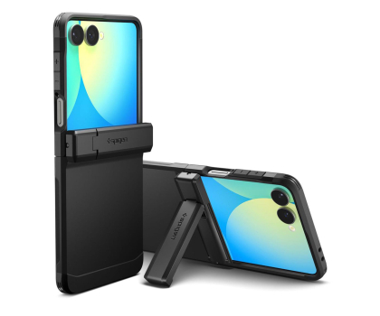 Etui / obudowa na smartfona Spigen Tough Armor Pro Mag Magsafe do Samsung Galaxy Z Flip 7 Black